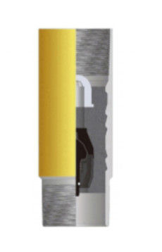 Chaussure de plongée de ciment de puits de pétrole et de gaz à soupape unique de 5 pouces et collier de plongée avec T95-d BTC