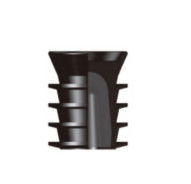 5 1/2 PDC Plug de ciment non rotatif à noyau en plastique perçable pour le cimentage de puits de pétrole et de gaz