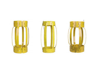 Centraliseur à ressort à double arc non soudé pour puits verticaux de 114 mm