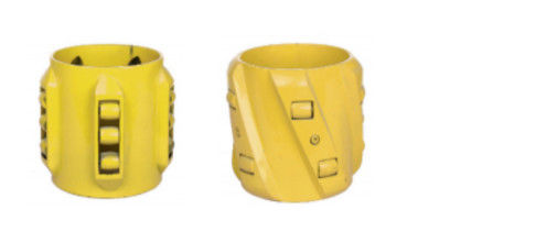 API 10D 4 1/2 Améliorer la qualité de la cimentation Casing centrifugeur à rouleaux de ressort pour forage de puits directionnel