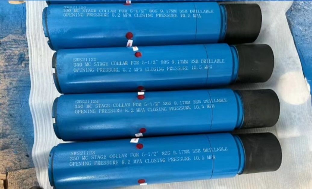 Appareil à deux soupapes de 5 pouces pour puits de pétrole et de gaz, chaussure flottante pour ciment et collier flottant avec N80-Q LTC