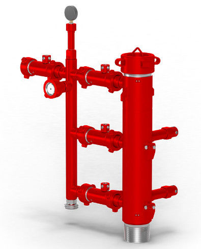 13-3/8' API Casing LTC BTC Boucle connectée 35Mpa Pression de travail 54Mpa Pression d'essai Tête de cimentation à double prise