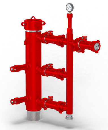 Ensemble de tête de cimentation personnalisable avec raccords rapides pour une installation facile