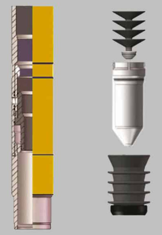 API Norme ISO 13-3/8 N80 BTC Collier mécanique à fil pour le cimentage de puits de pétrole ou de gaz