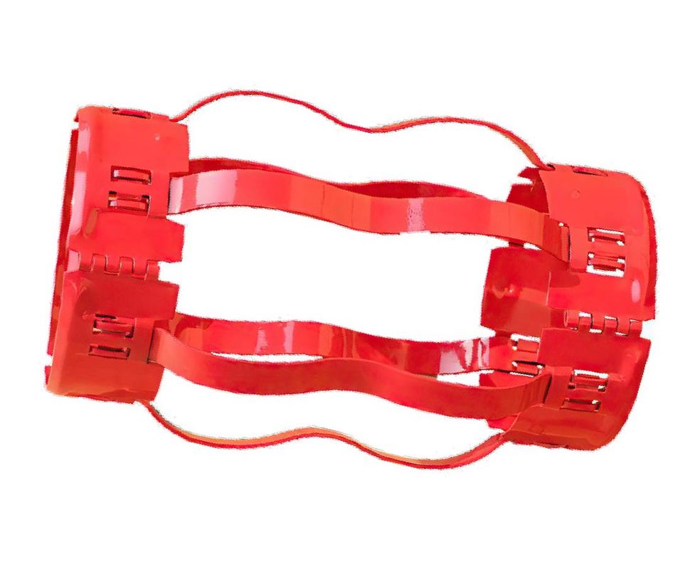 API 10D 4 1/2 Améliorer la qualité du cimentage Non soudé Centralizer à ressort à double arc pour forage de puits directionnel