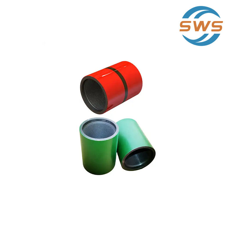 7 API 5CT Tubes et boîtiers d'acier au carbone combinés ou couplage réducteur pour puits de pétrole et de gaz