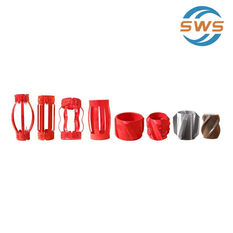 API 10D 4 1/2 Améliorer la qualité du cimentage Non soudé Centralizer à ressort à double arc pour forage de puits directionnel