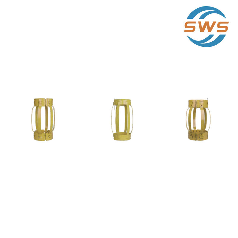 Fabrique personnalisable à arc unique élastique centralisateur en acier inoxydable semi-rigide Outils de creusement d'huile en gros centralisateur de tubes