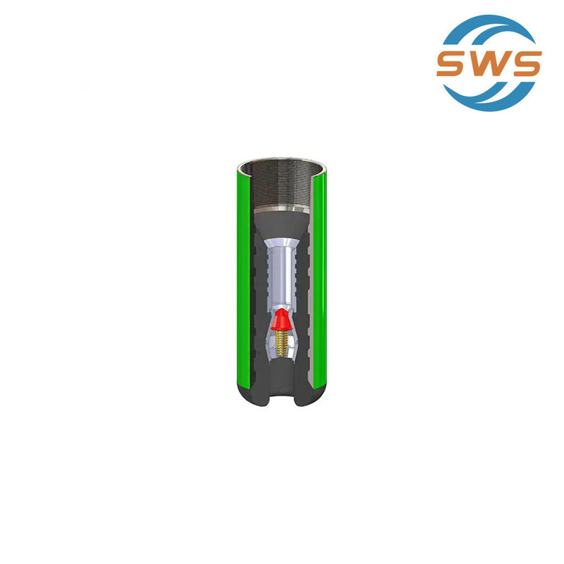 Chaussure de ciment flottant de 5 pouces à soupape unique pour puits de pétrole et de gaz et collier flottant avec H40 BTC