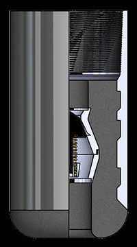 Chaussure flottante en alliage d'aluminium à soupape unique 5 1/2 
