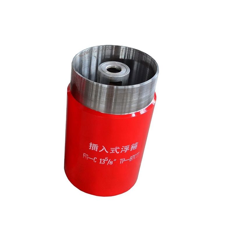 Chaussure de flottaison en alliage d'aluminium à soupape simple à verrouillage automatique de 5 1/2 pouces et collier de flottaison avec C95 LTC