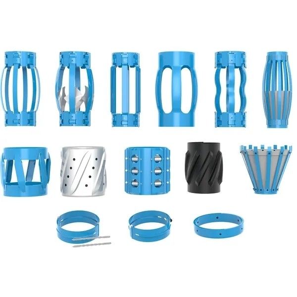 Forage personnalisé de haute qualité en gros Encastrement de centralisateur élastique intégral Encastrement de centralisateur Fabricants Encastrement de cartouche d'huile de moteur Encastrement de centralisateur en gros Encastrement de rouleau rigide de type glissement pour application de puits
