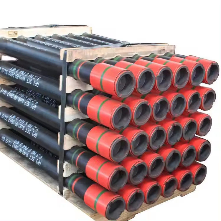 Api 5,59 mm épaisseur de paroi Puits de pétrole et de gaz Cimentation de poupée avec H40 BTC