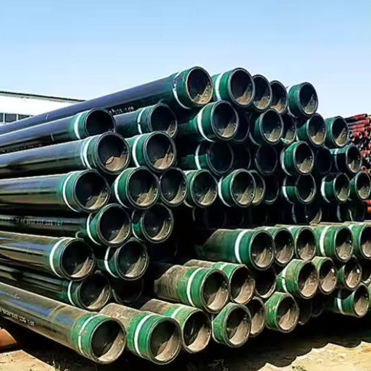 API 5CT Standard 3 1/2'' OD L80 ∼10,2 lb/ft RANGE avec boîtier d'accouplement joints Tubes à huile et boîtier pour forage
