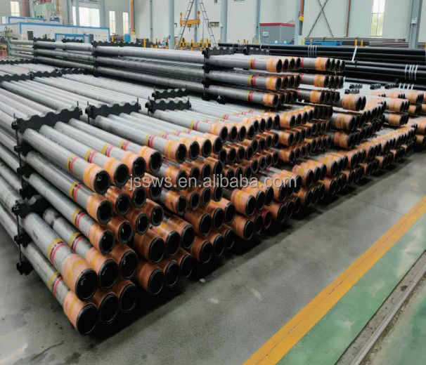 API 5CT Standard OD 9 5/8 47lb/ft N80 38' Enveloppe de joints d'huile Tubes et enveloppes complets avec anneaux de sécurité et avec mamelons