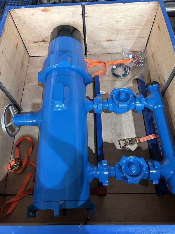 6-5/8' API Casing LTC BTC Boucle connectée 21Mpa Pression de travail Double prise Tête de cimentation avec emballage en bois 500KG