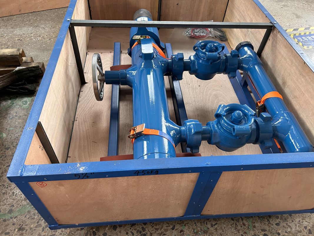 9-5/8' API Casing LTC BTC Boucle connectée 35Mpa Pression de travail Tête de cimentation à prise unique