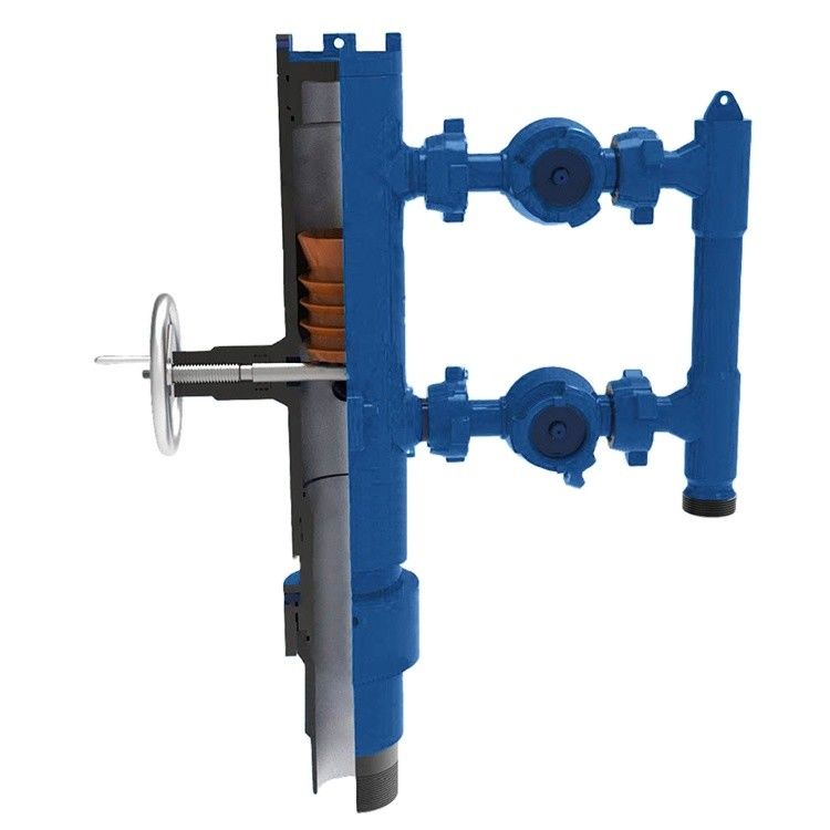 5-1/2' API Casing LTC BTC Boucle connectée 35Mpa Pression de travail Tête de cimentation à prise unique