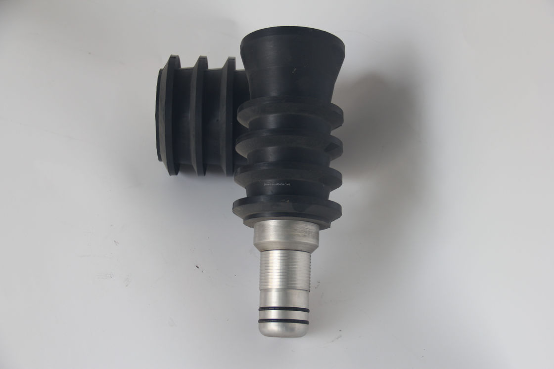 Plug de fond de cimentation anti-rotation Plug de caoutchouc de cimentation à l'huile avec noyau en plastique pour l'utilisation de pompes à boue