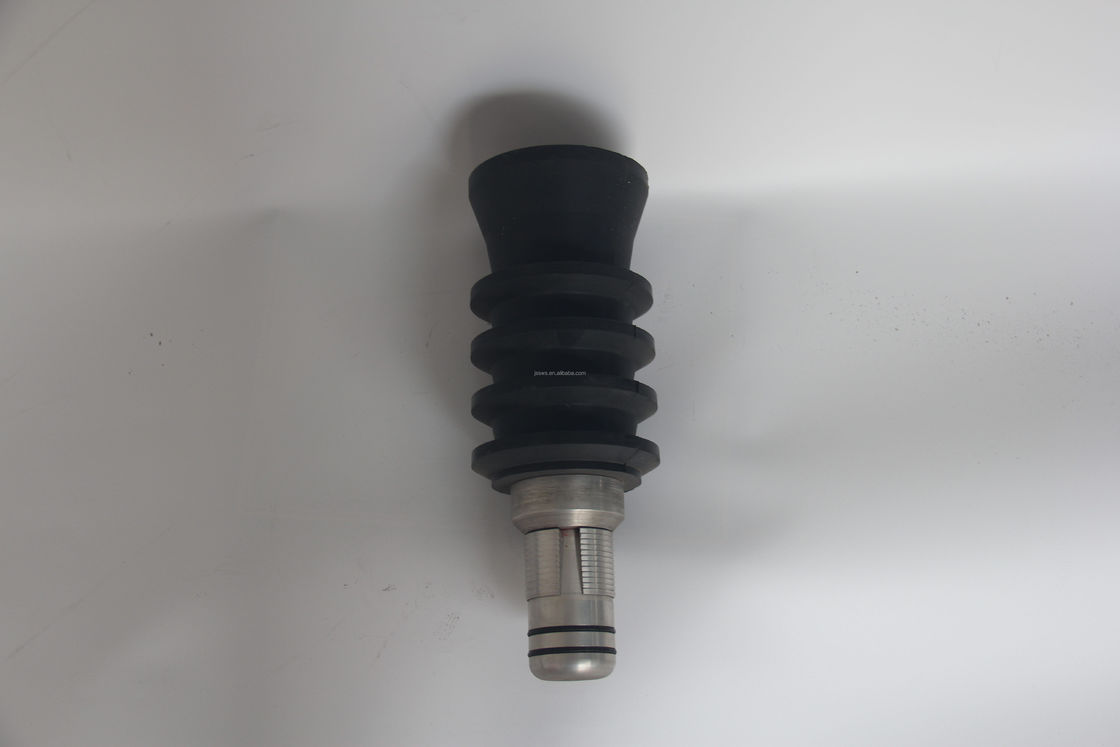 Plug de fond de cimentation anti-rotation Plug de caoutchouc de cimentation à l'huile avec noyau en plastique pour l'utilisation de pompes à boue