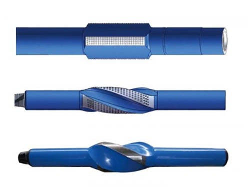 NC46 Connexion de type haut près de bit et 4-1/2 REG Connexion de type bas près de bit Stabilisateur intégral de lame pour l'industrie pétrolière et gazière