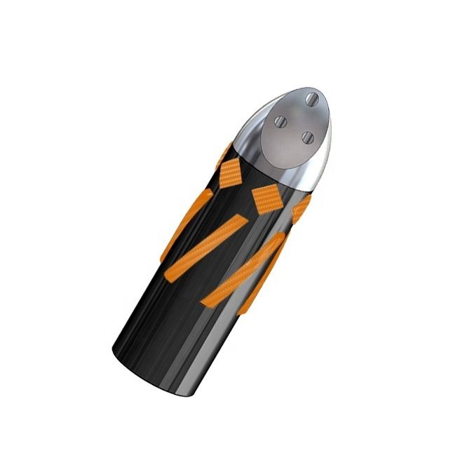 Chaussure flotteur excentrique à nez en alliage d'aluminium avec soupape unique 7 5/8